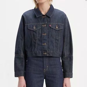 Levi’s Dark Denim Future Vintage Trucker Jacket, L